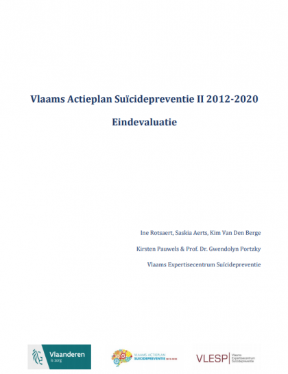 Evaluation of the Flemish Action Plan on Suicide Prevention (2012-2020)