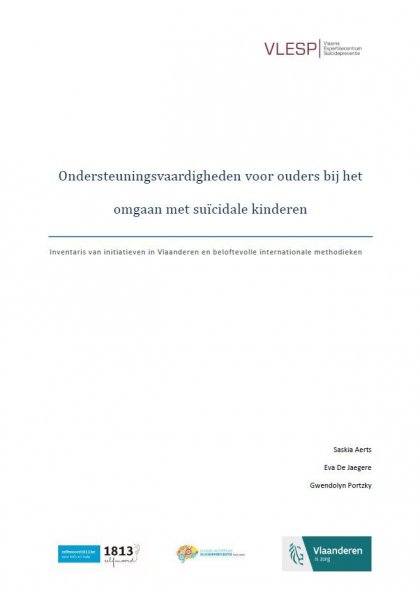 Inventaris 'Ondersteuning voor ouders bij het omgaan met suïcidale kinderen'